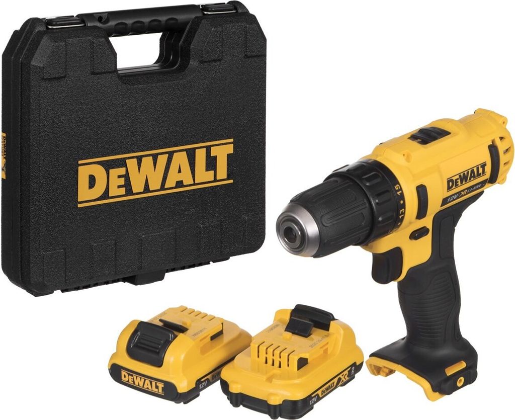 Perceuse-visseuse sans fil Li-Ion 10,8 V 2,0 Ah DeWALT Image du produit 