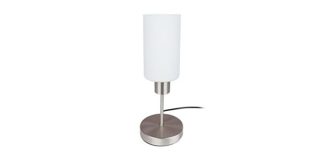 Livarno Lux Tischleuchte / Schreibtischlampe mit Touch, rund mit Metallfuß