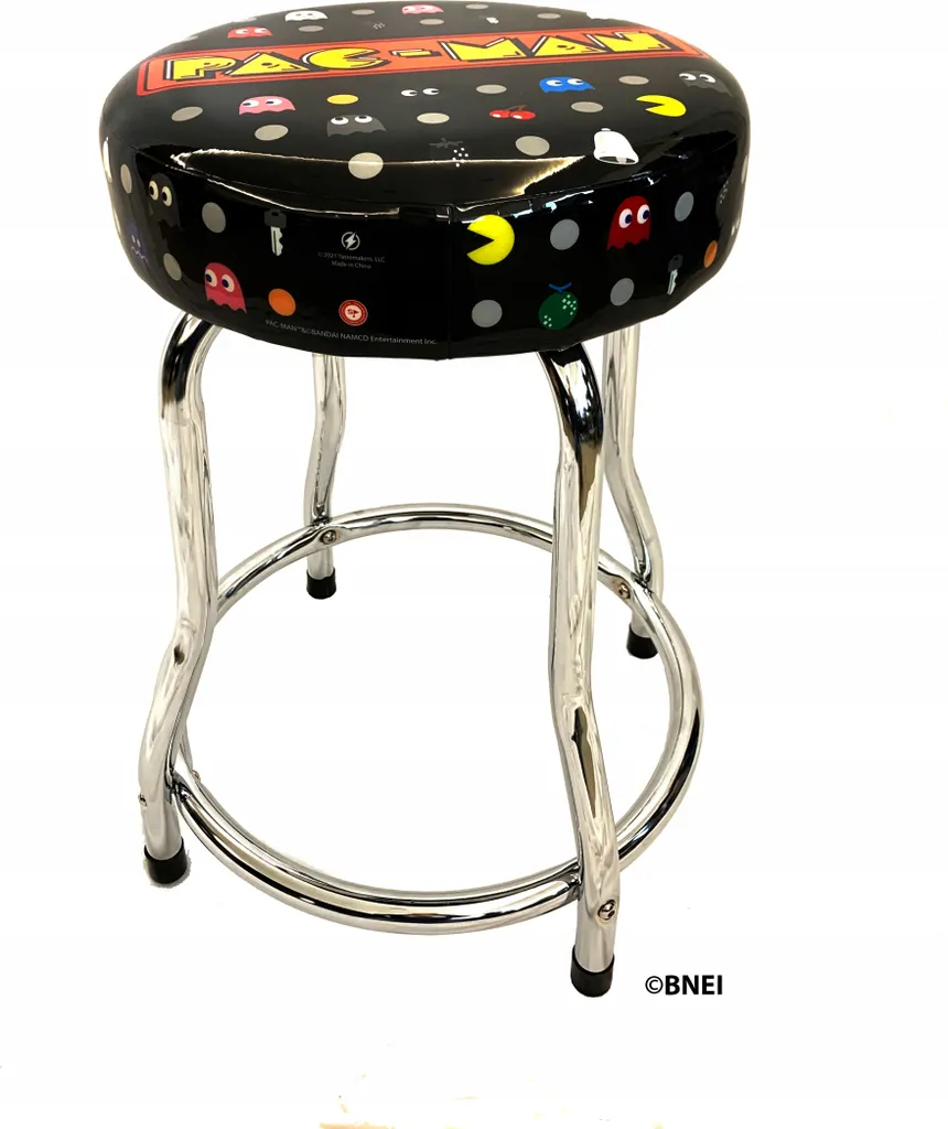 Arcade1up PAC-S-01317 Sgabello Pac Man - Sedia Gaming Retro Regolabile