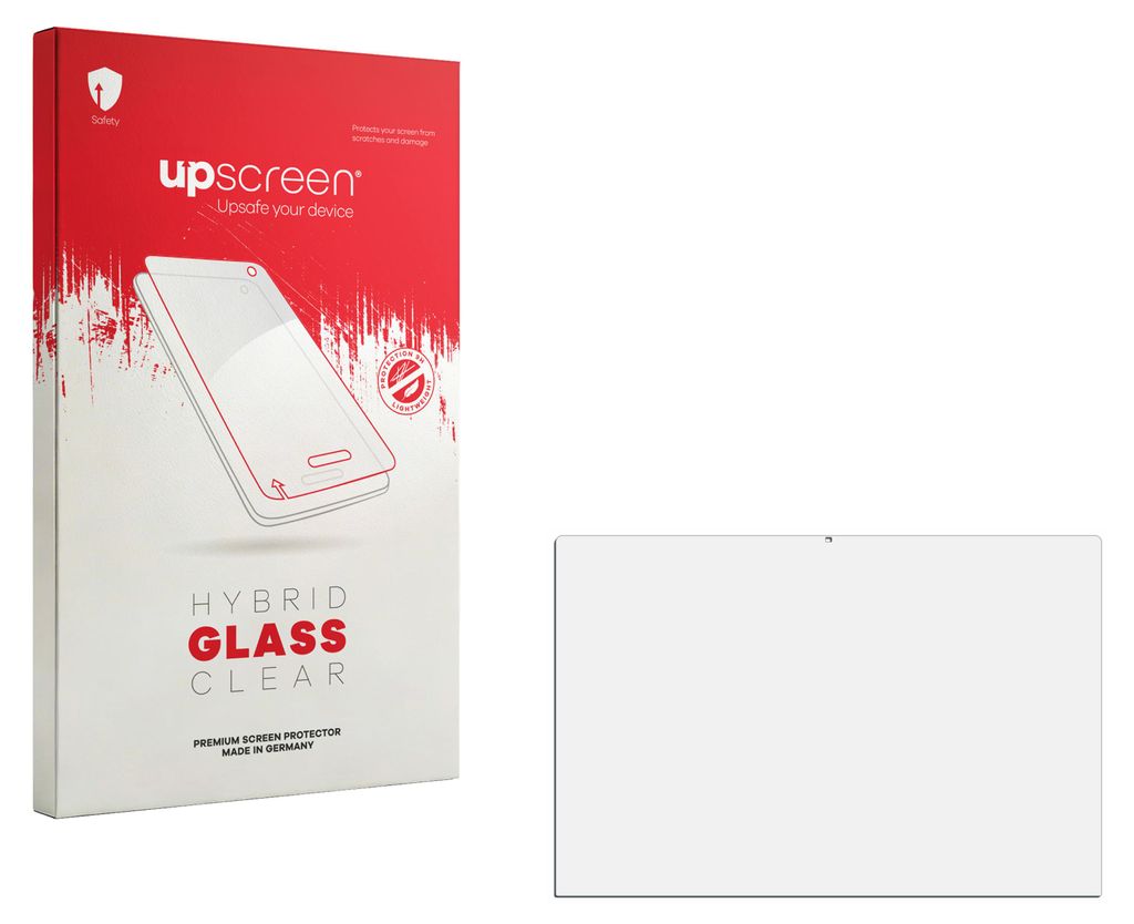 upscreen Schutzglas für HP OmniBook X Flip 2-in-1 AI 16-cc0796ngx Schutzfolie Panzer Folie Glas Display Schutz klar