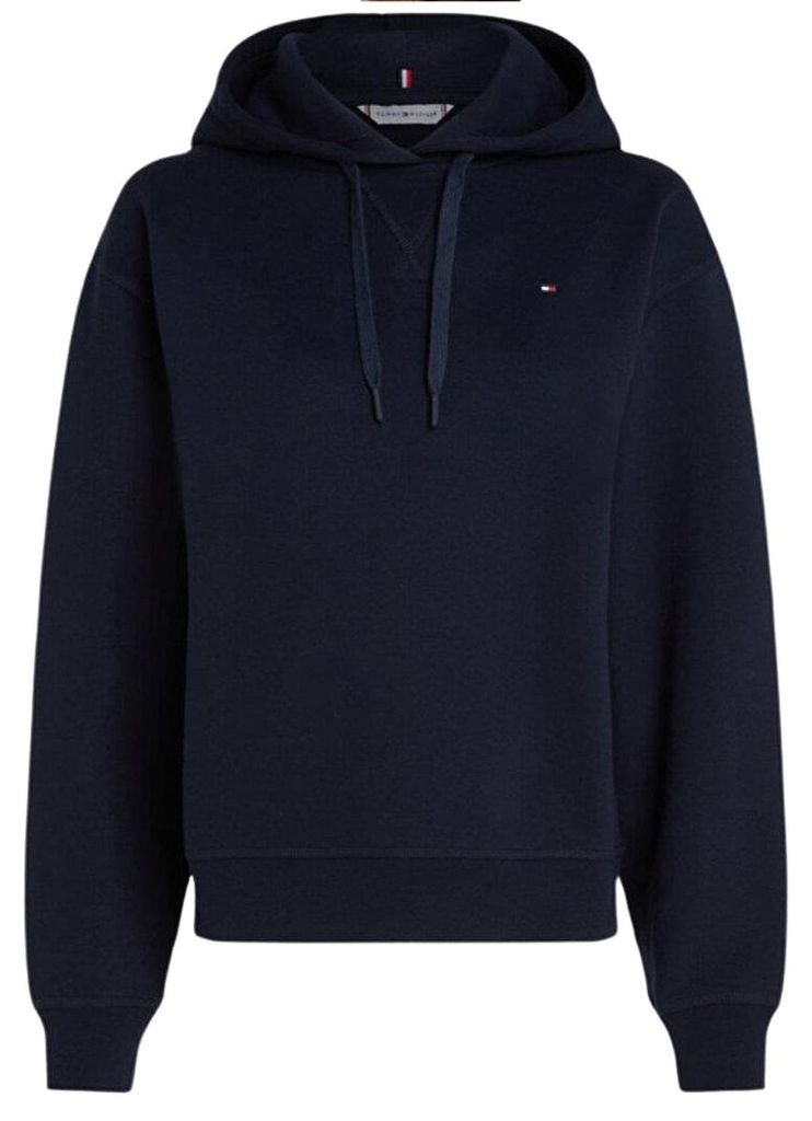 Tommy Hilfiger - "Desert Sky" Hoodie mit durchgehendem Reißverschluss für Damen, Regulär NA551 (XL) (Dunkles Marineblau)