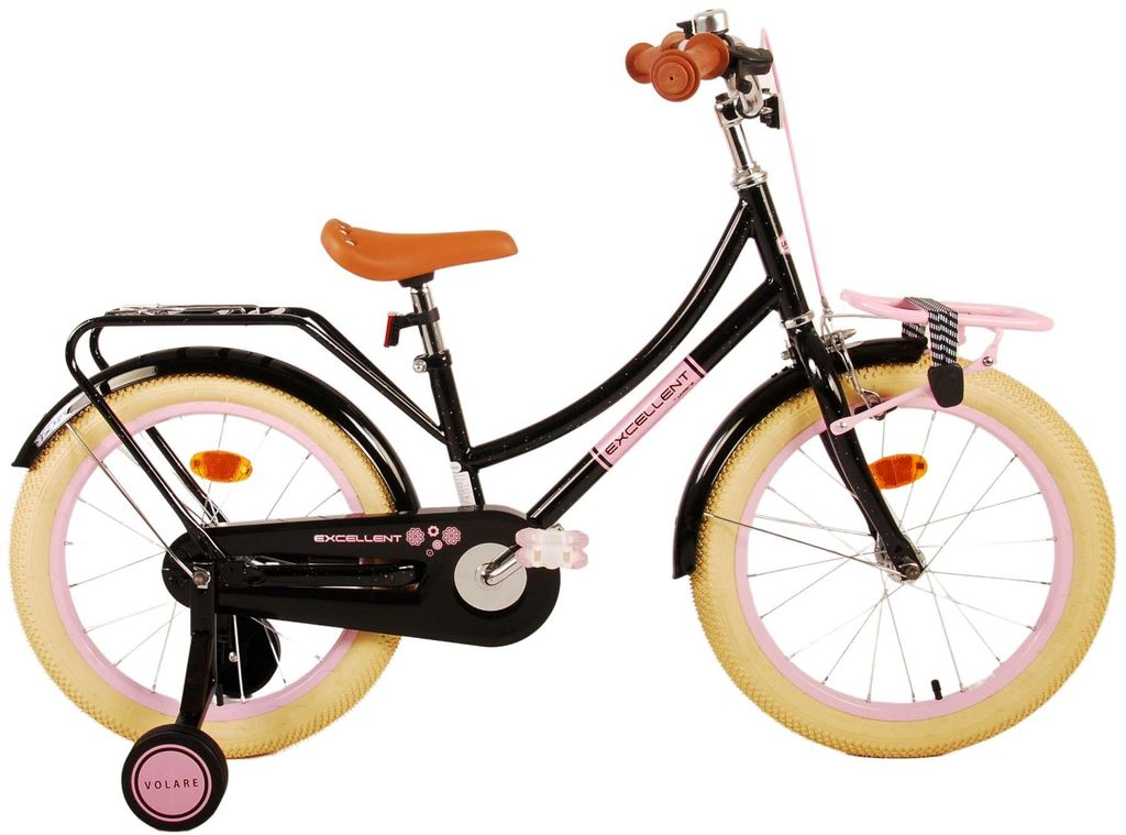 Volare Excellent Kinderfahrrad – Mädchen – 18 Zoll – Produktbild 