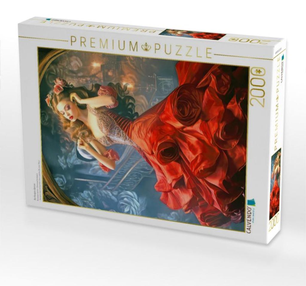 CALVENDO Puzzle Burlesque dancer | 2000 Teile Lege-Größe 90x67cm Foto-Puzzle für glückliche Stunden