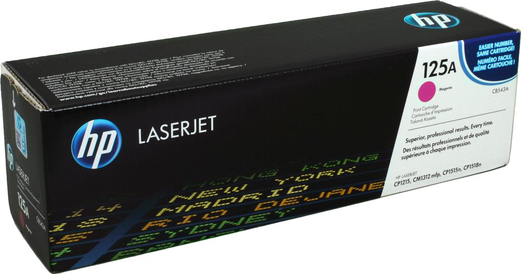 HP 125A Magenta Original LaserJet Tonerkartusche, 1400 Produktbild 