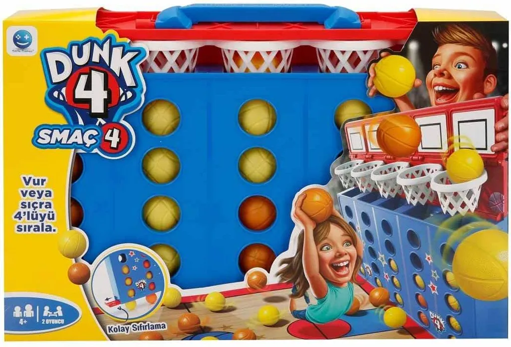Jeu de Société de Stratégie 4 à la Suite pour 2 Joueurs dès 4 Ans