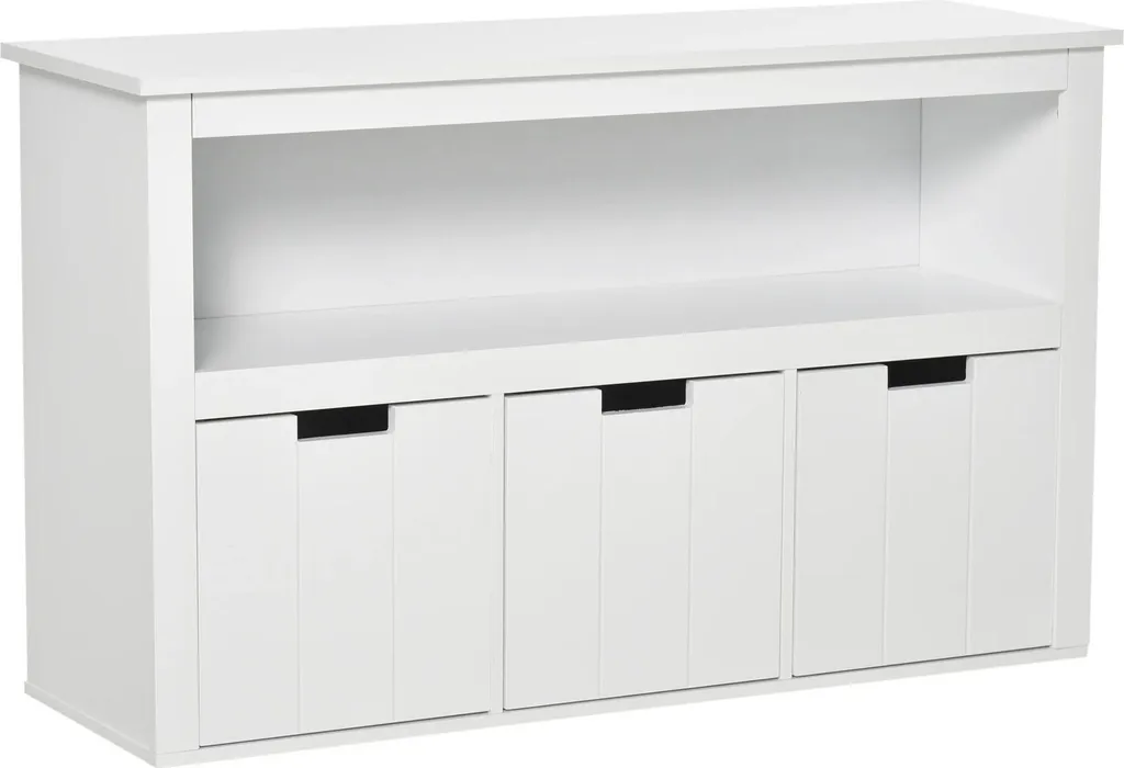 Buffet bas de rangement pour organiser le salon et éliminer le désordre