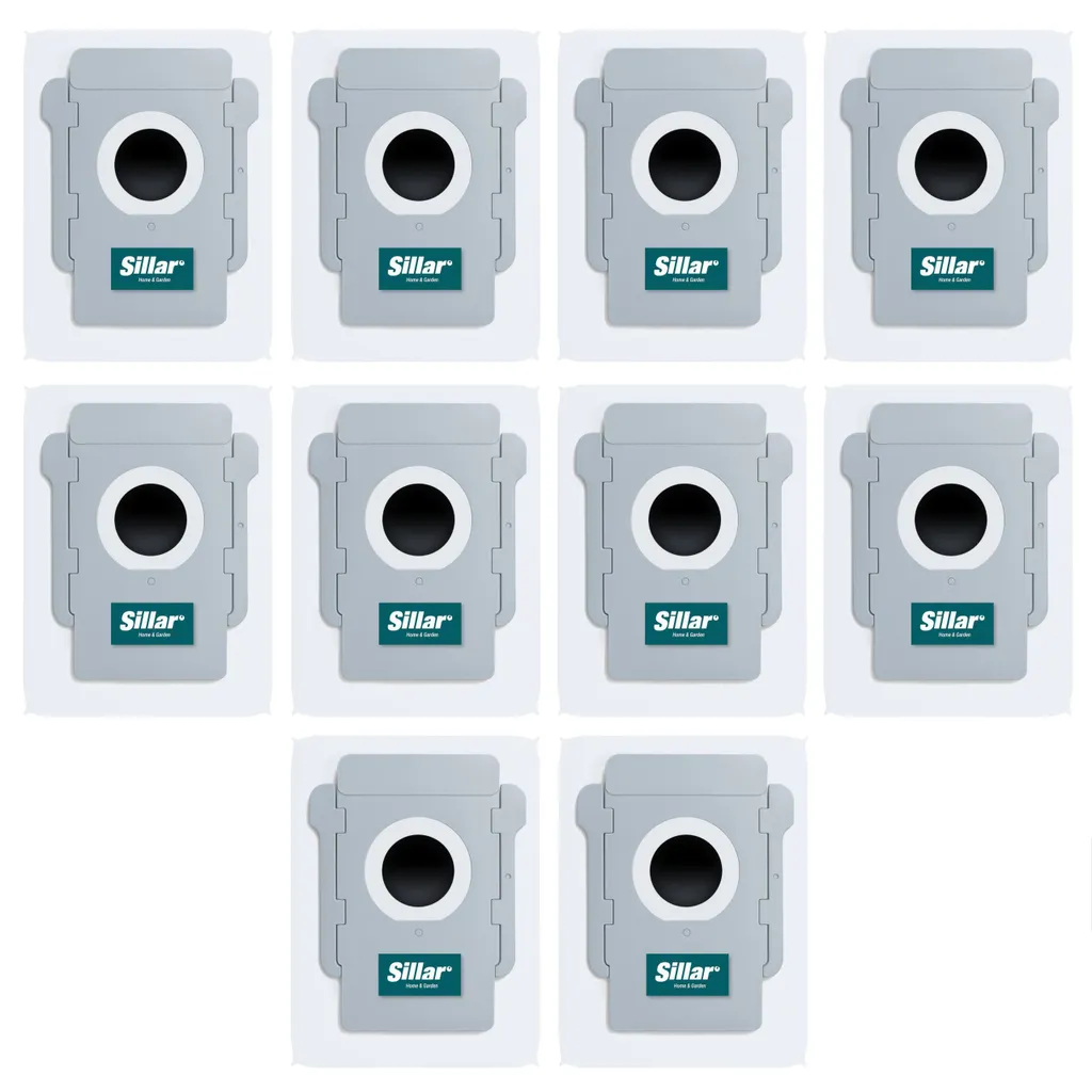 Sillar 10x Sacchetti iRobot Roomba i7/s9 - Ricambi 3 Strati Alta Qualità