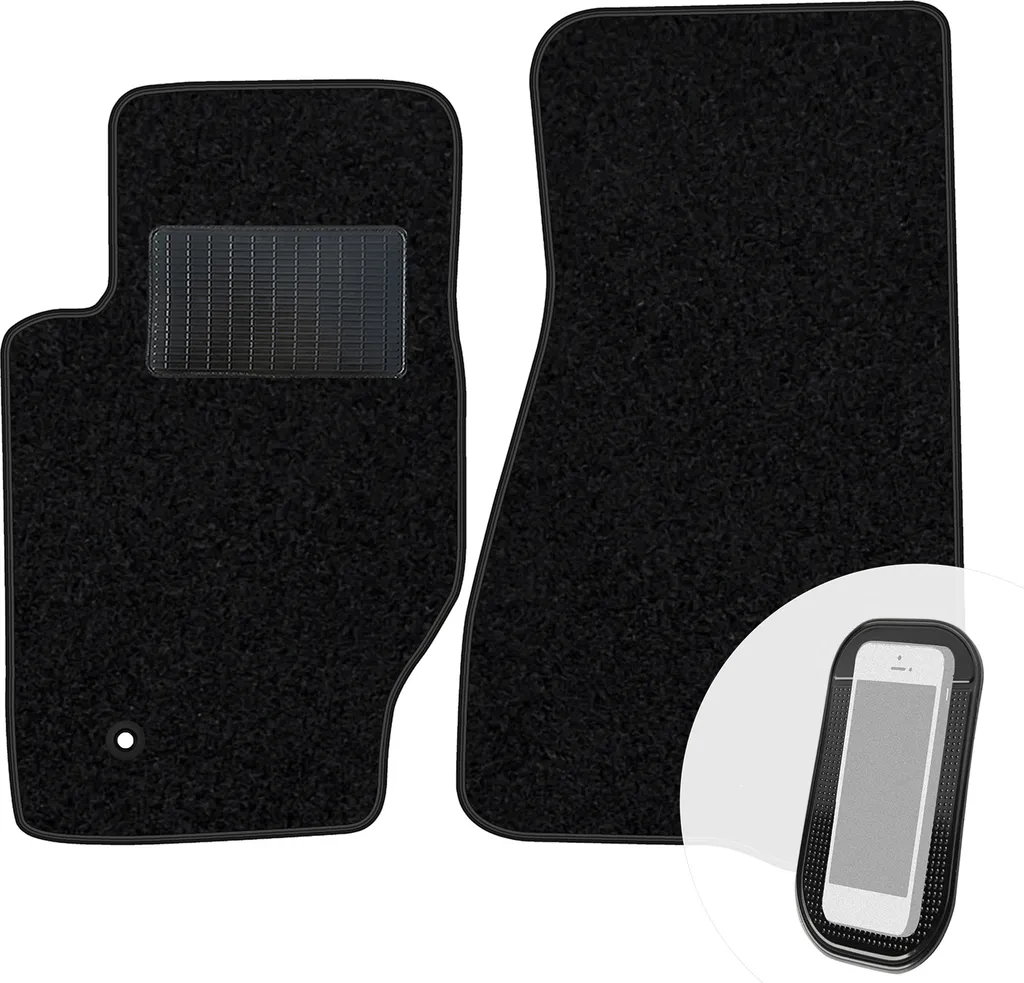 Tappetini Auto Jeep Grand Cherokee 2006-2011 | Velours Nero Premium