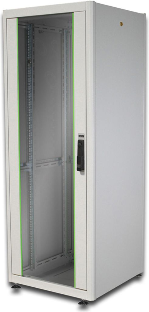 DIGITUS Netzwerkschrank Dynamic 32HE 1560x600x600mm grau (Speditionsversand)
