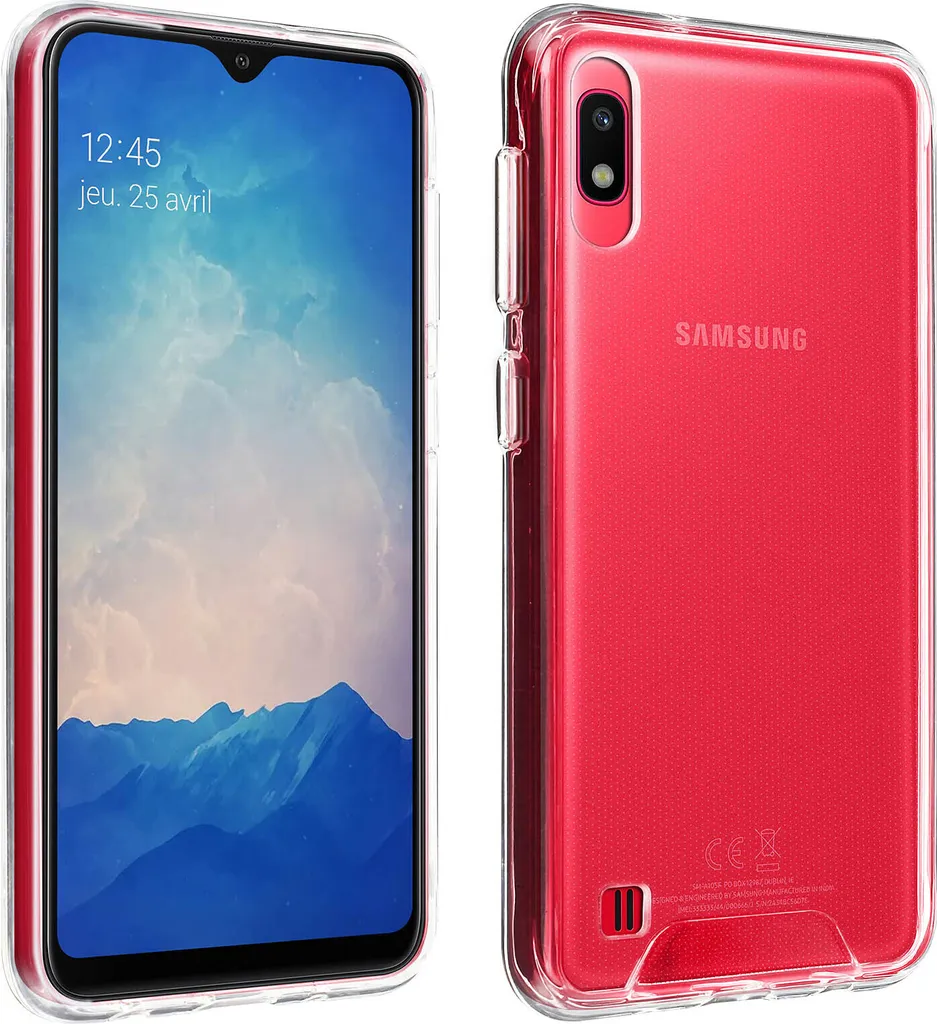 Cover Samsung M10 A10 Cristal - Trasparenza HD e Protezione Dual Layer
