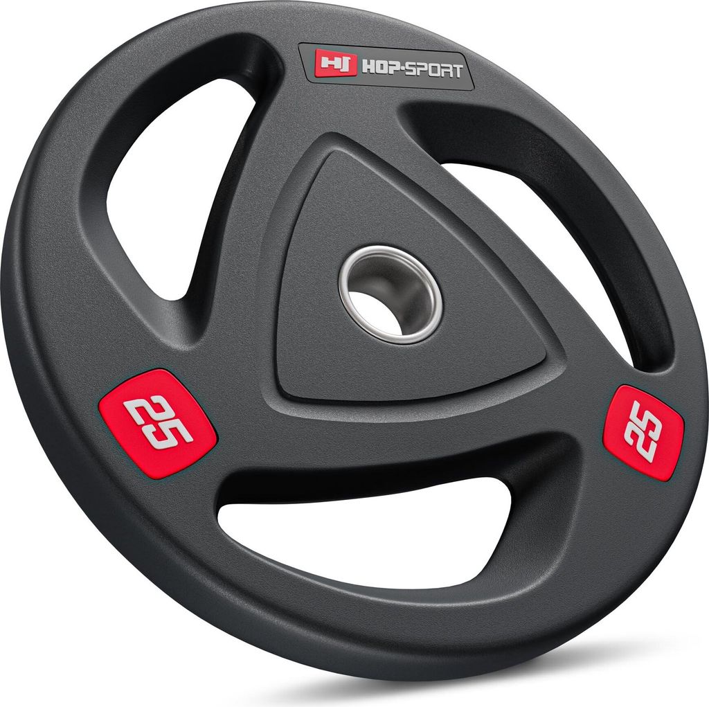 Hop-Sport Profi Studio Ø 50mm Olympia gummierte Gusseisen Produktbild 