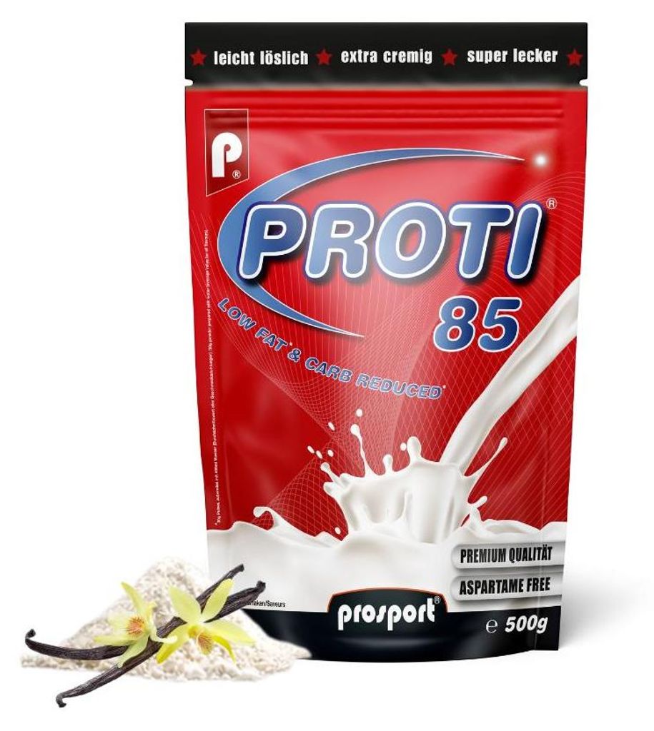 Prosport Proti® 85 Proteinpulver 500g, Vanille – Produktbild 