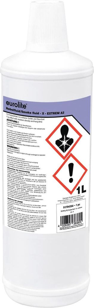 EUROLITE Smoke Fluid -X- Extrem A2, 1l Nebelfluid Produktbild 