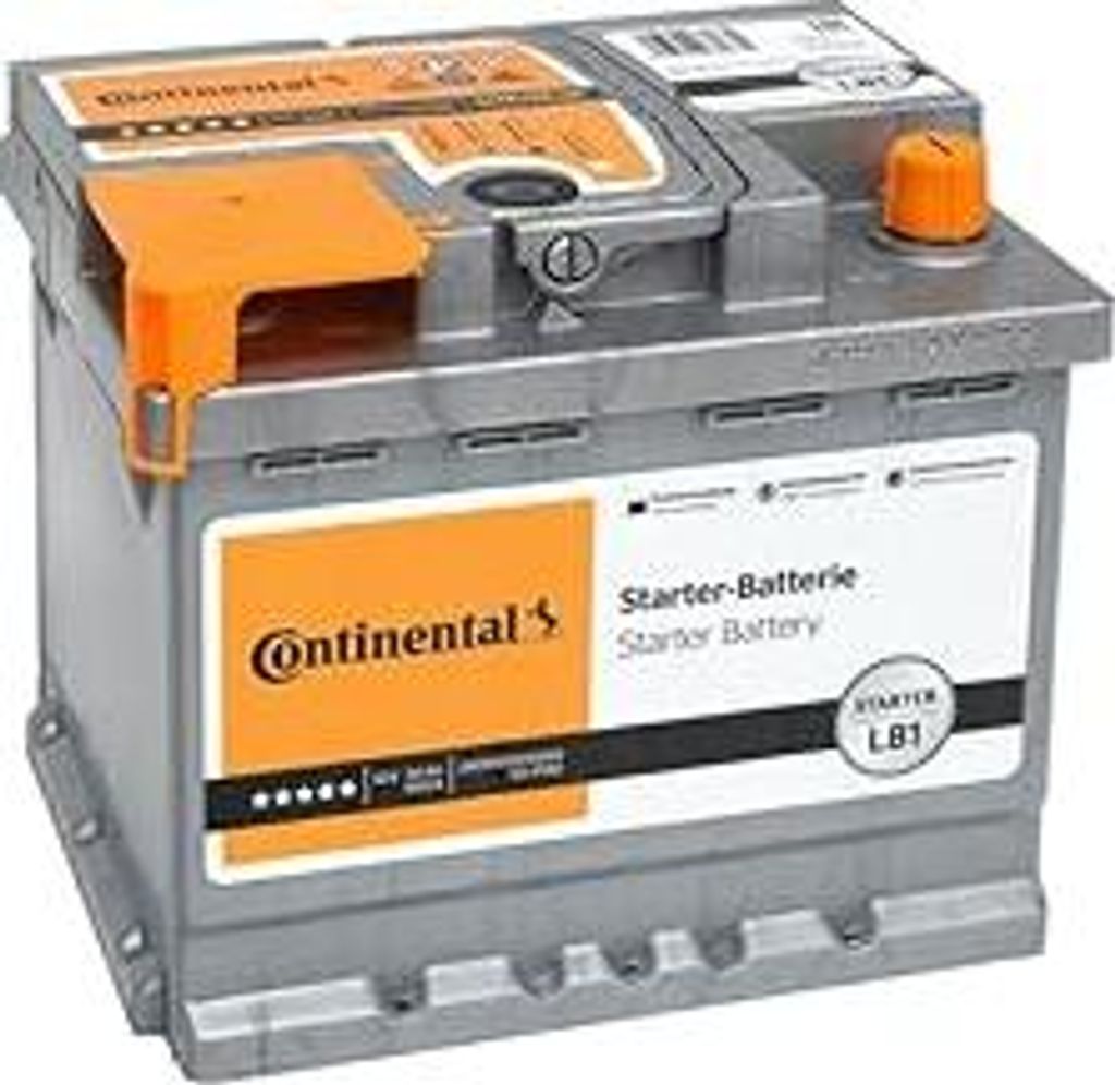 Autobatterie Continental -12V 50Ah 500A