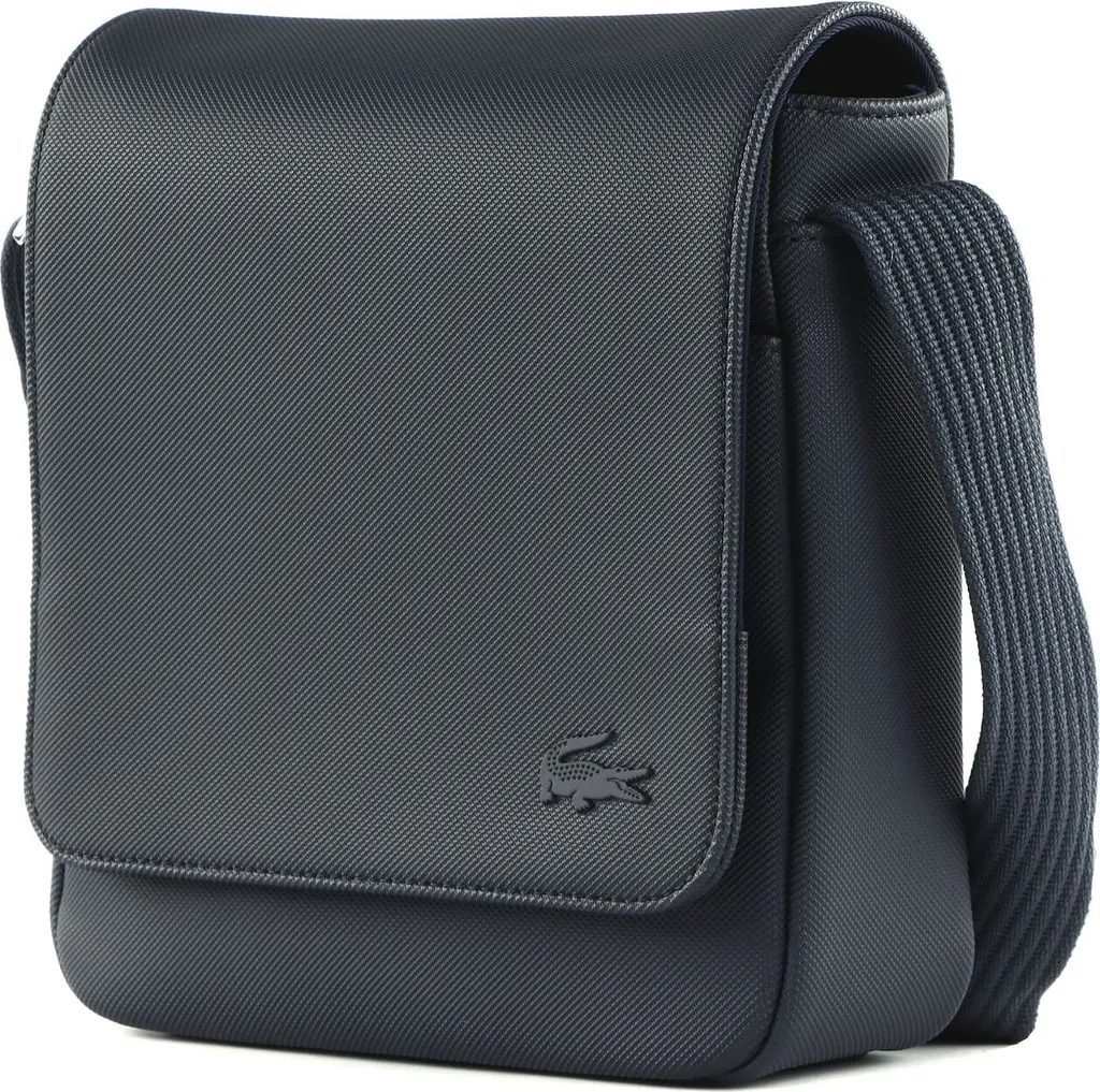 Borsa Uomo Lacoste Classic Flap Marine 166 - Design Funzionale - 2