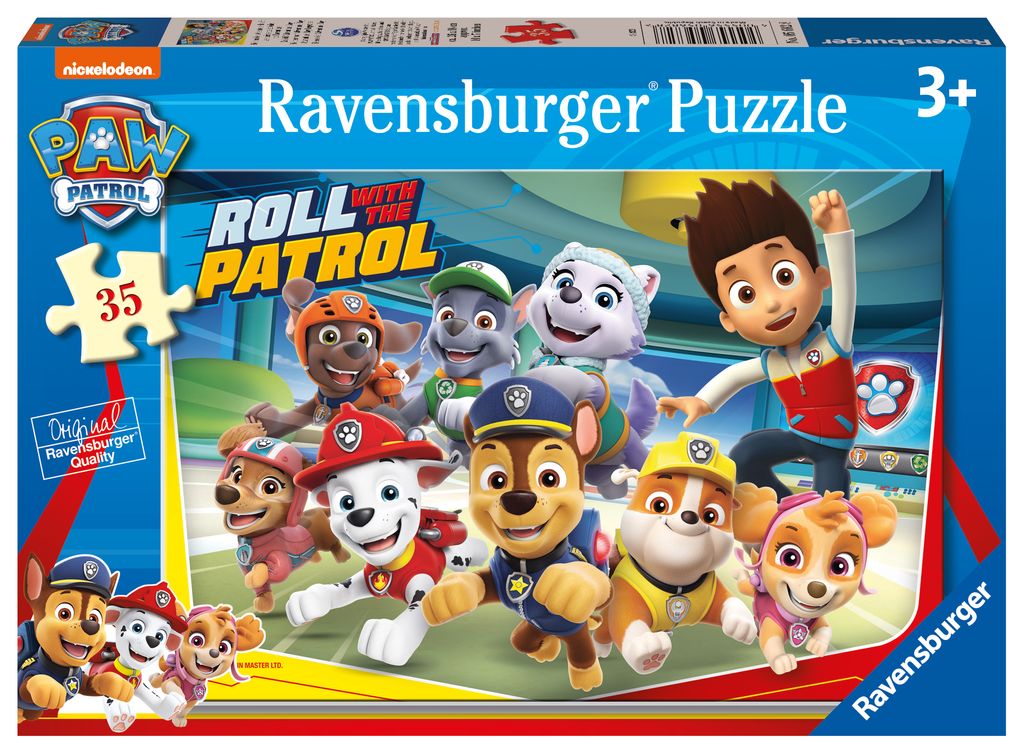 RAVENSBURGER Puzzle Paw Patrol: Starke Einheit 35 Teile