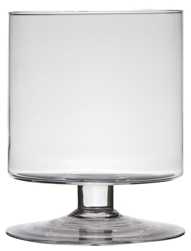 Glasschale auf Fuß CYLINDER H. 24cm D. 19cm rund Produktbild 
