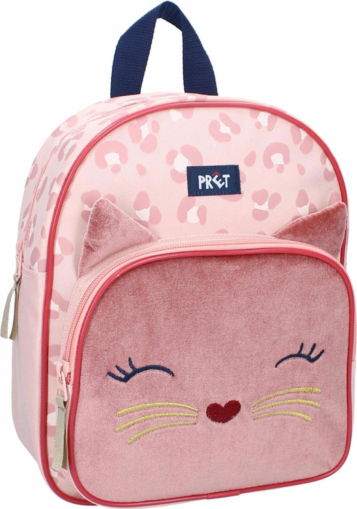 Pret Rugzak Giggle 29x23x10 cm Zachtroze/Donkerblauw