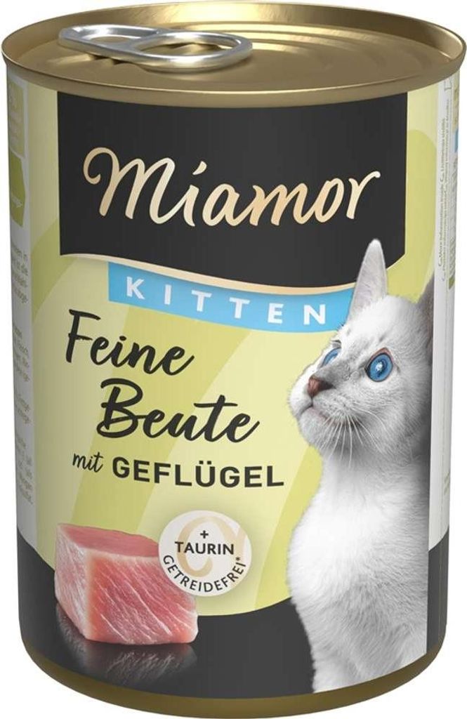 Miamor 400gx12 Feine Beute Kitten Pollame Immagine del prodotto 