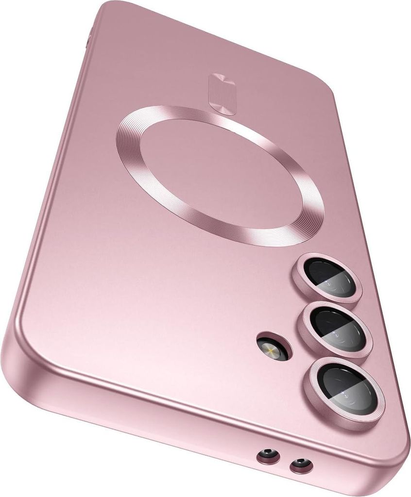 Magnetische Hülle für Samsung Galaxy S25 Matt Silikon Produktbild 