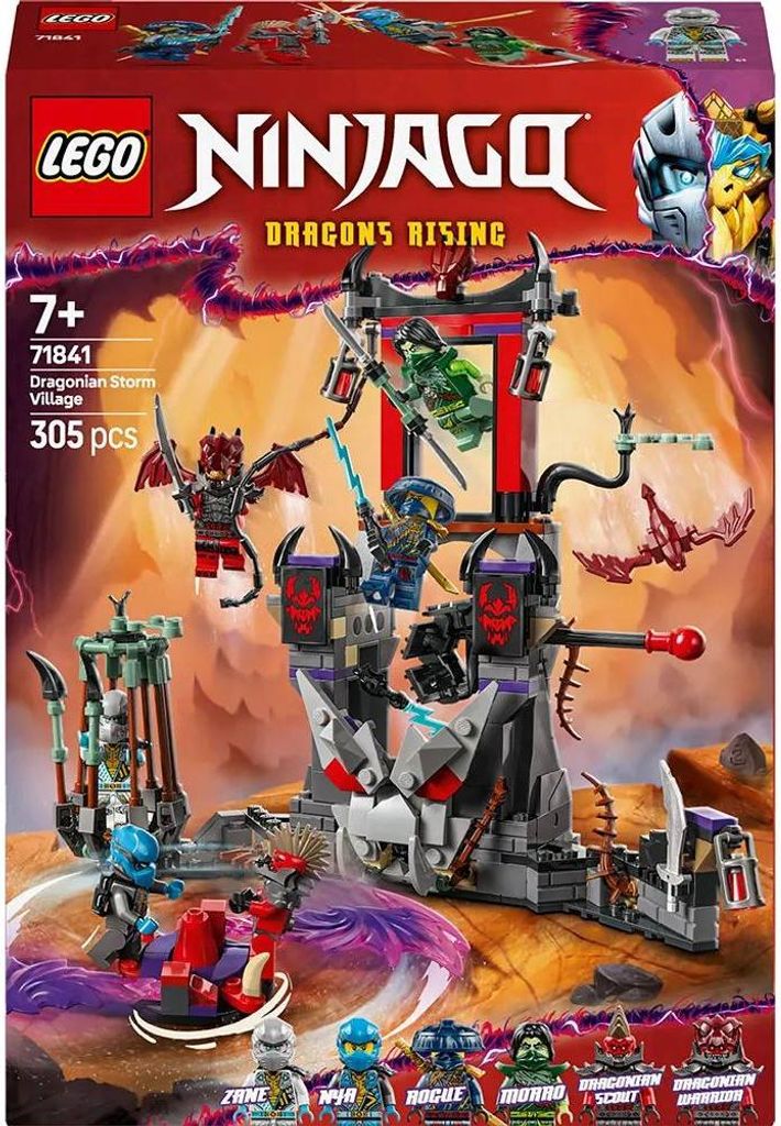 LEGO NINJAGO Village de la Tempête du Dragon - Ensemble de Image du produit 