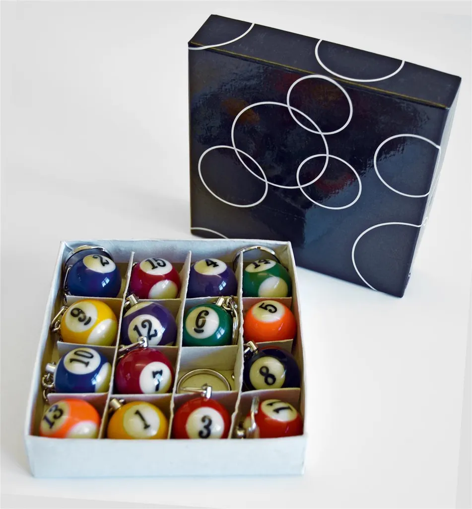 Support de Rangement Mural pour Porte-Clés Billard - Pack 30 Crochets - 2
