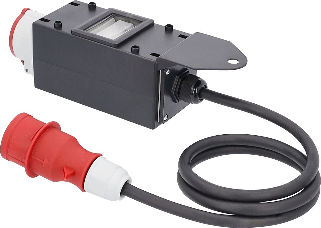 as-Schwabe MIXO FI-Adapter CEE-Stecker 400V 16A auf CEE-Steckdose 400V 16A IP44