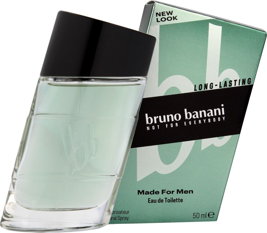 Bruno Banani Made for Men EDT, eau de toilette, 50 ml, Productafbeelding 