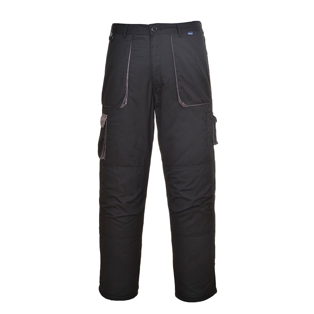 Portwest TX16 Portwest Texo Kontrast Hose - gefüttert Black Gr. XL