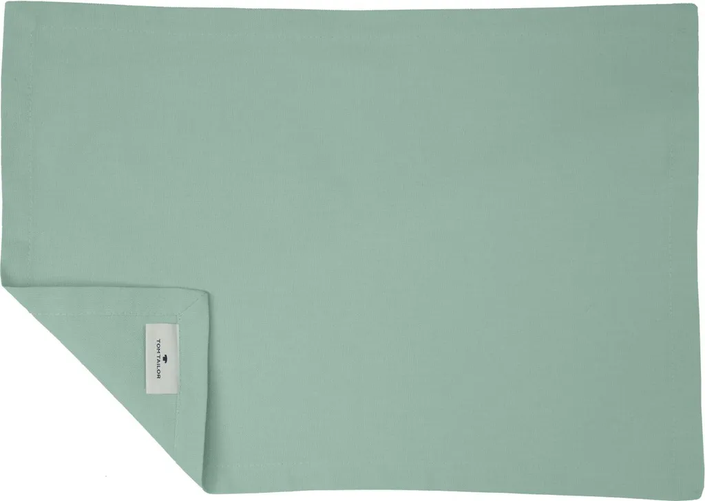 Set 6 Tovagliette Tom Tailor 35x50 cm - Colore Tortora Salvia per Cucina