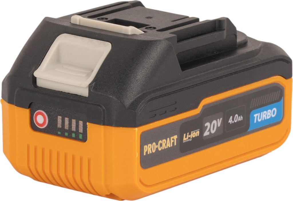 Batteria Procraft 20/4 Turbo 20 V 4,0 Ah / 4000 mAh Li-ion Immagine del prodotto 