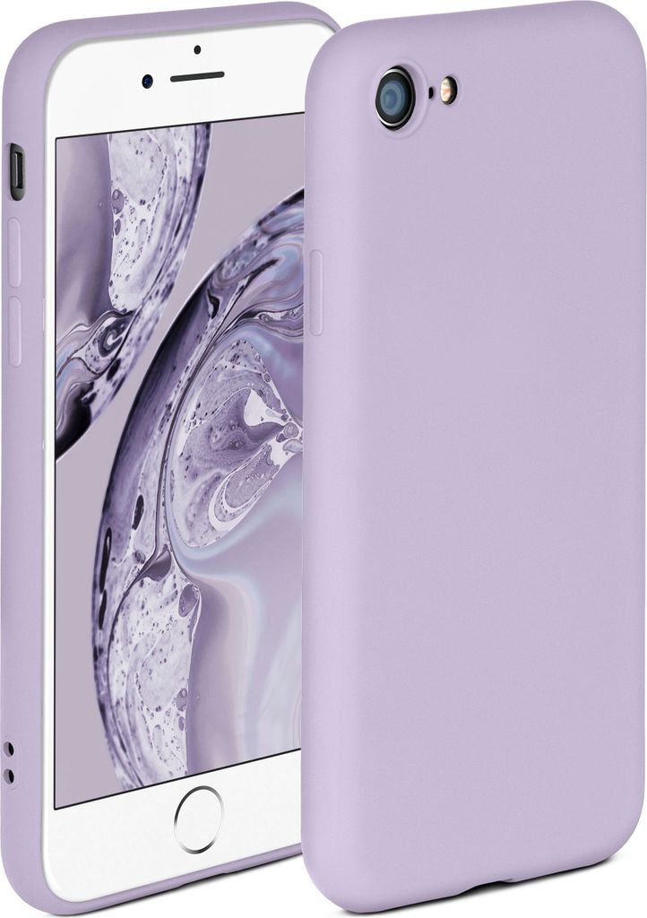 Soft-Case für iPhone 7/8 / SE (2020/2022), Farbe:Flieder
