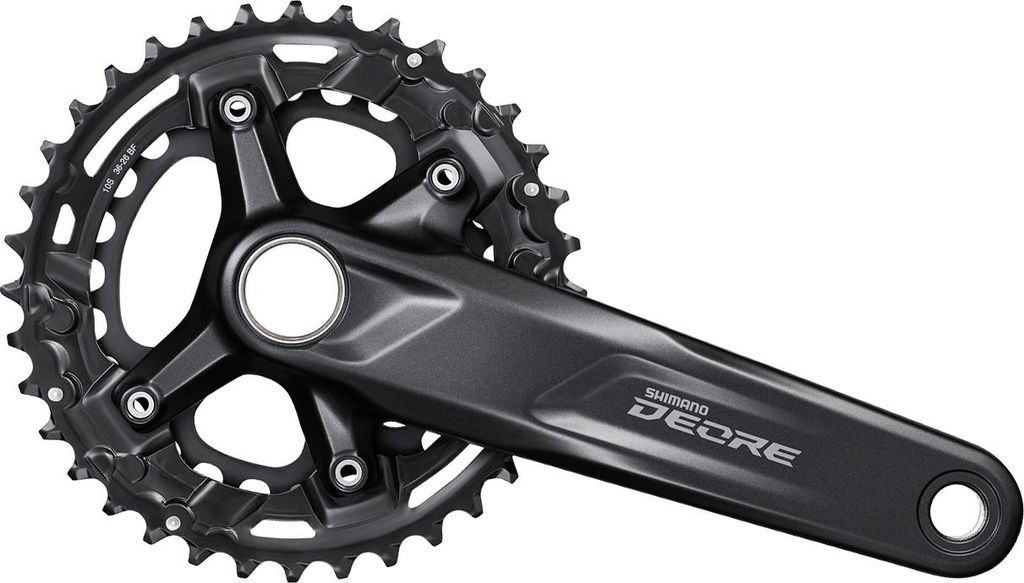 Shimano Kurbelgarnitur DEORE FC-M4100-B 2x10-fach, 36-26 Z, 175 mm