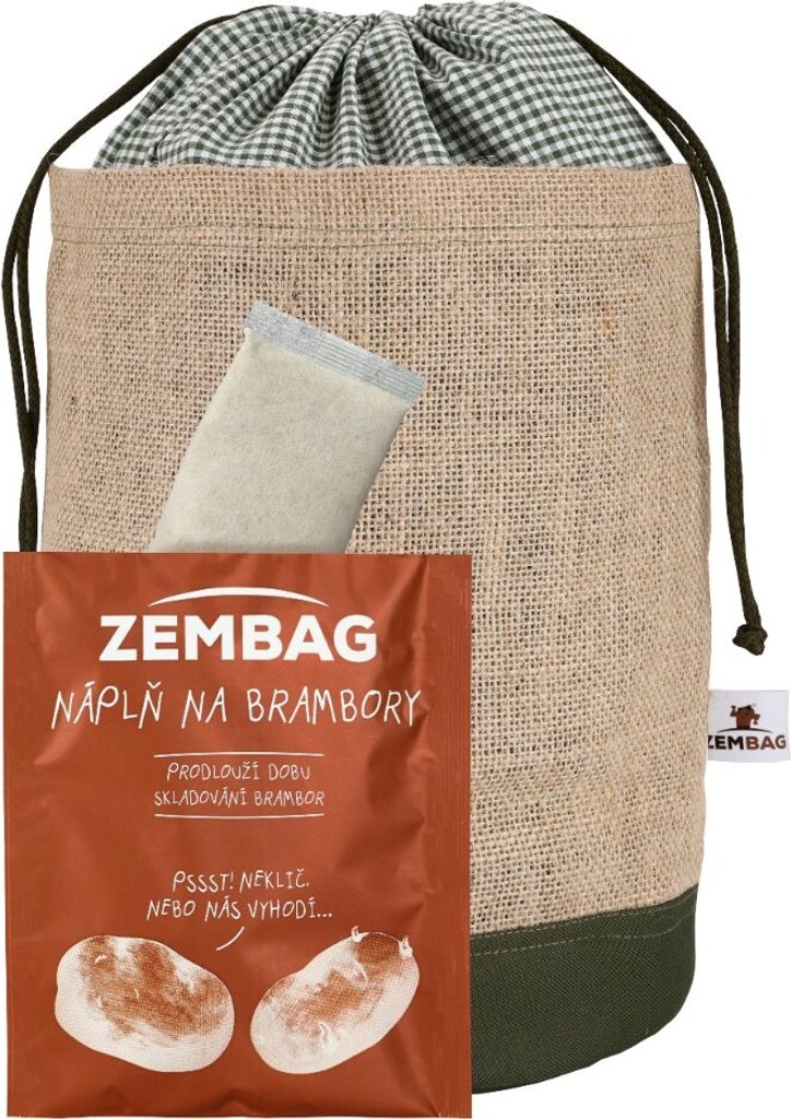 Olivgrüner Zembag für 2,5 kg Kartoffeln Produktbild 