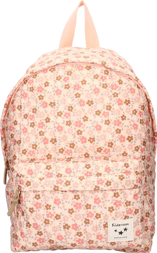 Sac à dos pour loisirs et sport enfant imprimé fleurs rose Vadobag