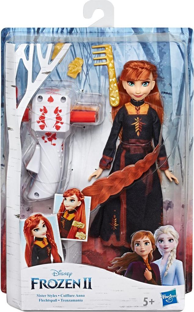 Hasbro - Disney Frozen II Sister Styles Ana / from Assort - Hasbro - (Spielwaren / Dolls)