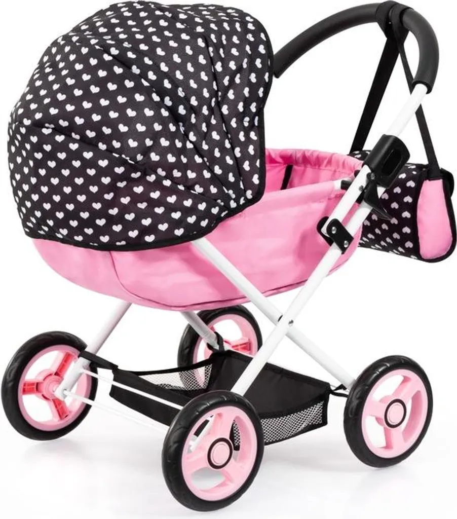 Poussette de poupée compacte : rangez facilement ce landau pliable