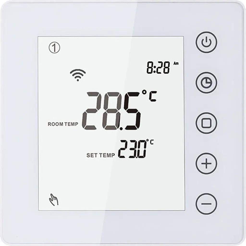 Régulateur de Température Connecté WiFi avec Écran LCD Tactile Intelligent