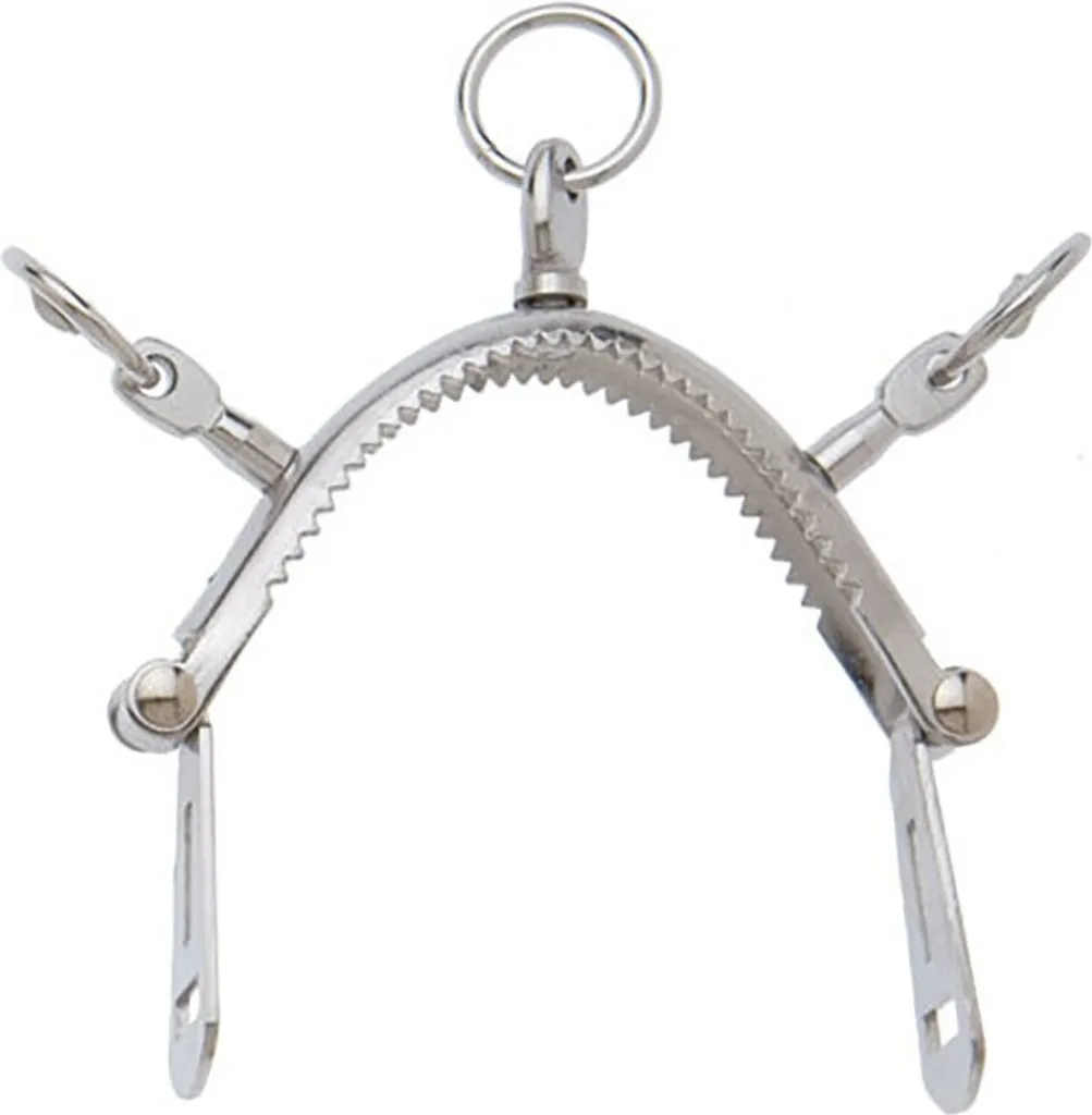 Hispano Hipica Cowboy Bit 3 Pilar Blued Silver Silver Taglia unica