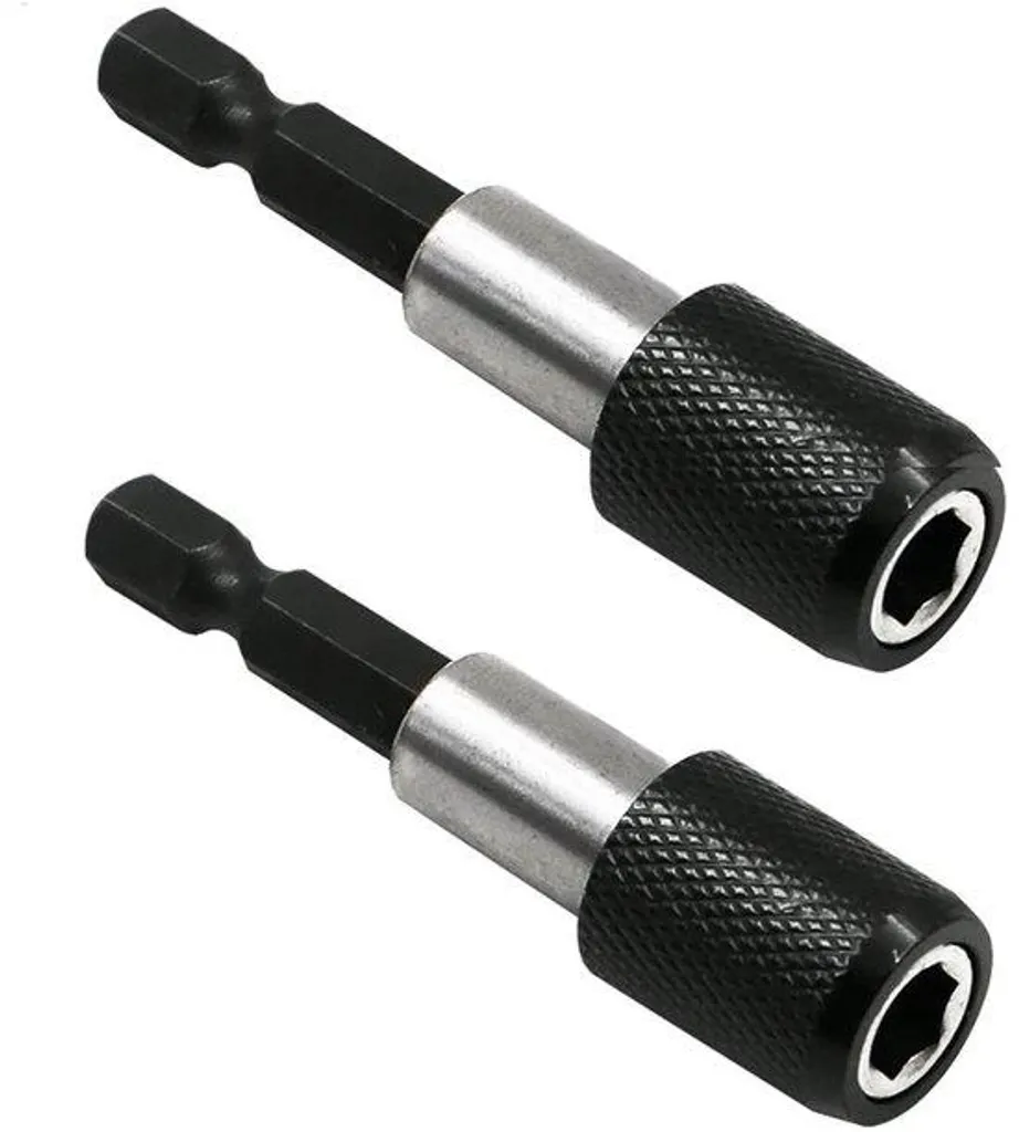 Attache rapide aimantée 1/4" avec verrouillage automatique pour forets