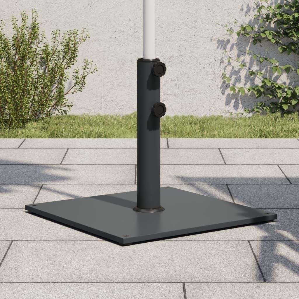 Pied de parasol Ø32/38/48 mm Mât 17 kg Carré Image du produit 