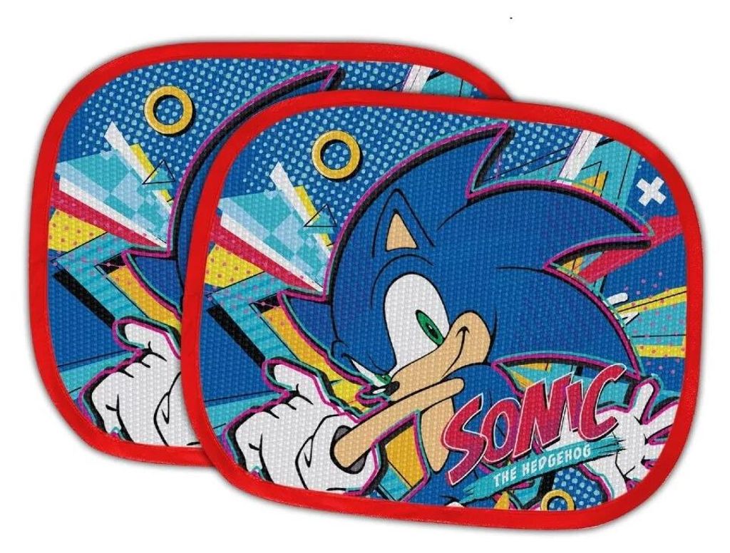 Sonic the Hedgehog Turbo 2-teiliges Fenster-Sonnenschutz Produktbild 