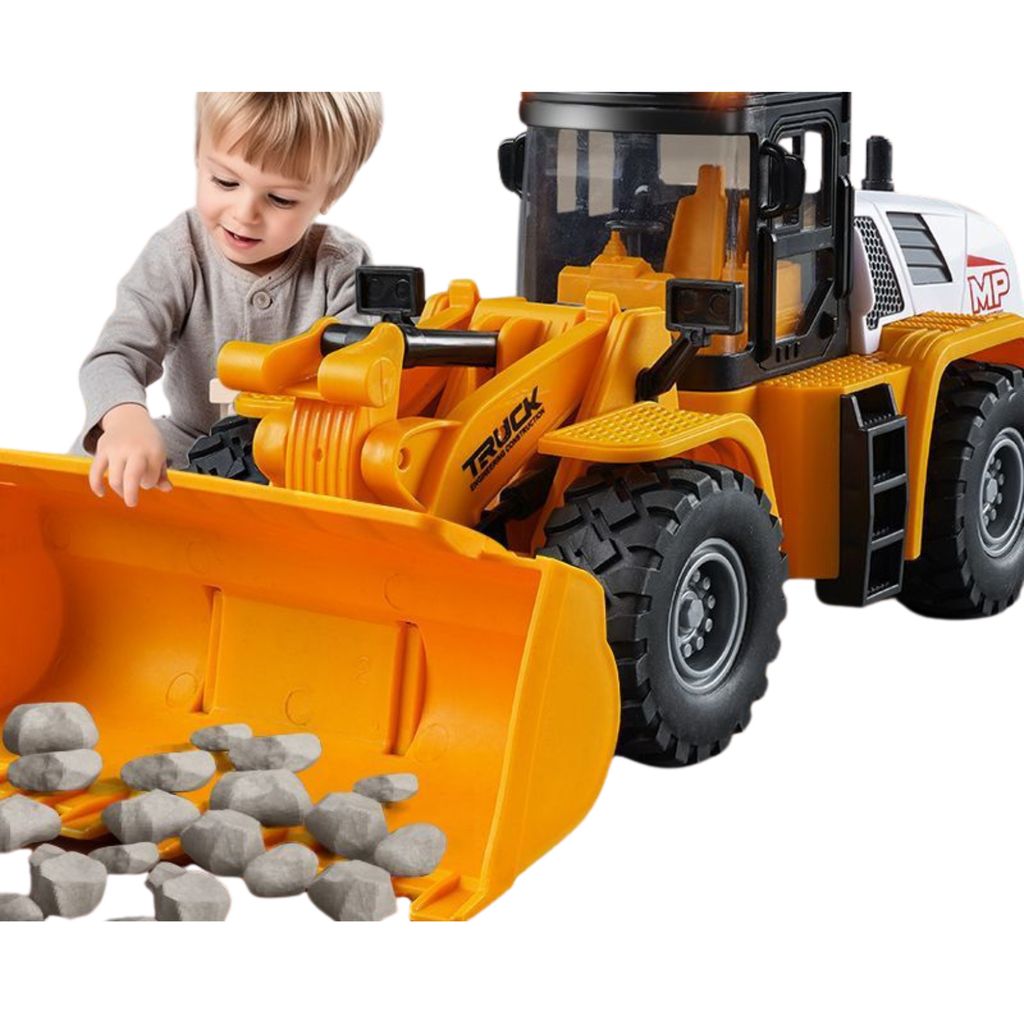 Auto Spielzeug Radlader, Spielzeugauto Bagger, Produktbild 7