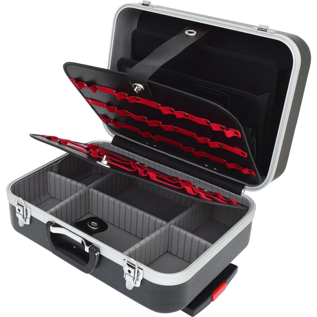 KS TOOLS 850.0530 Valise ABS à coque dure avec trolley télescopique