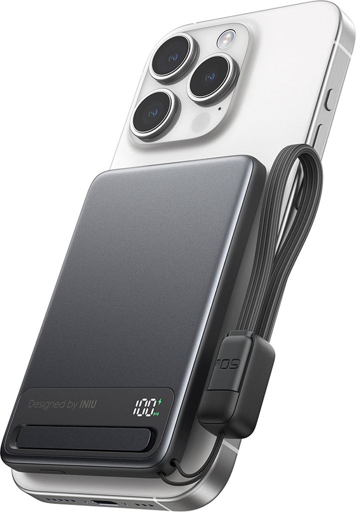Iniu, magnetická powerbanka 5000 mAh iPhone MagPro USB-C Obrázok produktu 