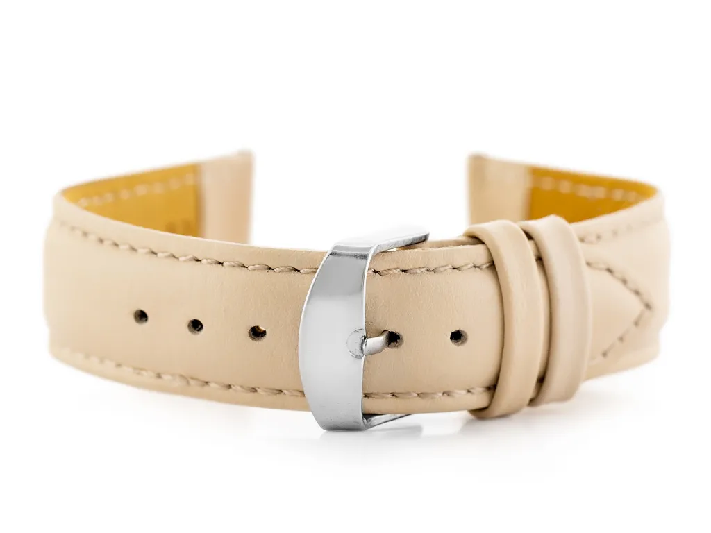 Cinturino 20mm in Pelle Beige per W83L | Eleganza Essenziale Online