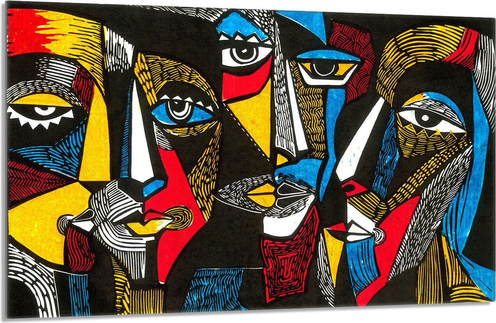 Glasherdplattenschutz 80x52 Pop Art Produktbild 