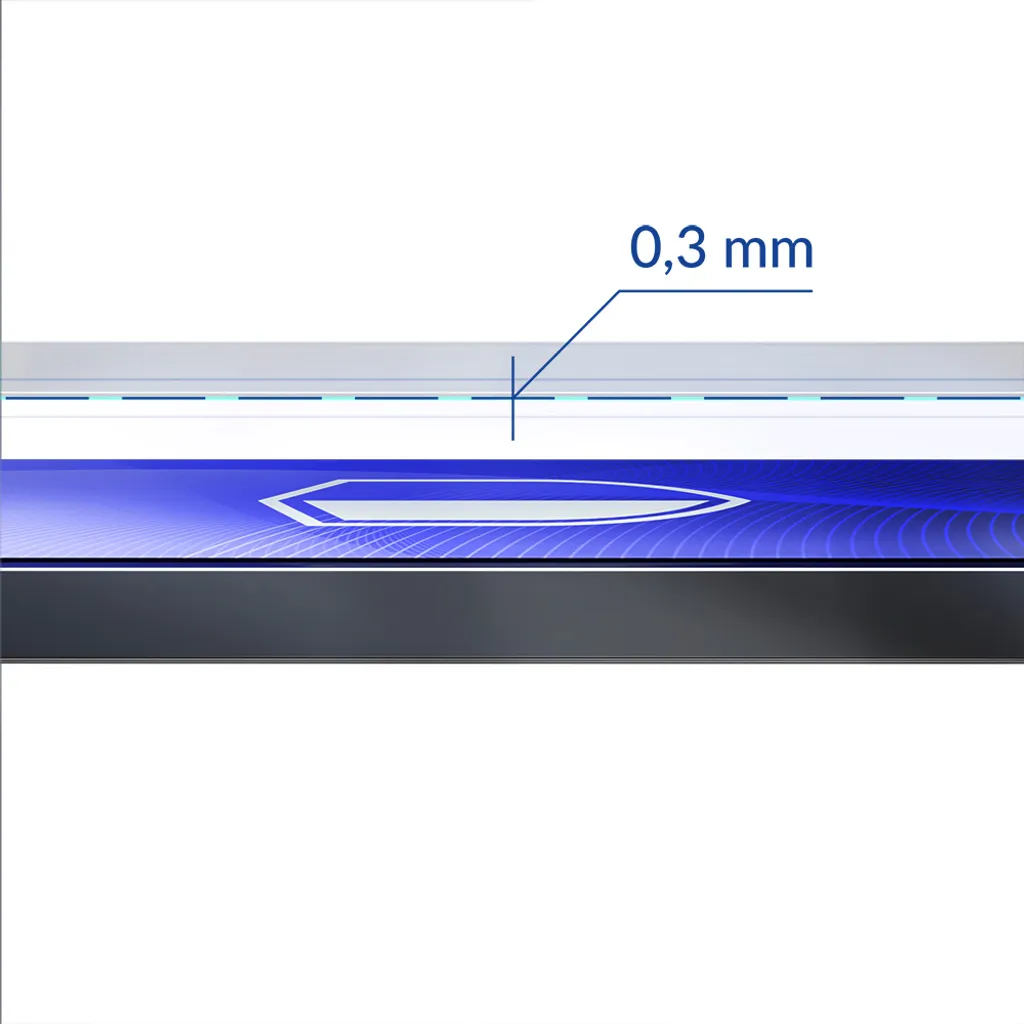 3mk FlexibleGlass iPhone 15 Pro Max - Pellicola Vetro Ibrida 7H - 11