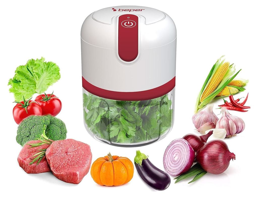 Beper P102ROB050 Mini tritatutto da cucina, 250 ml, Immagine del prodotto 