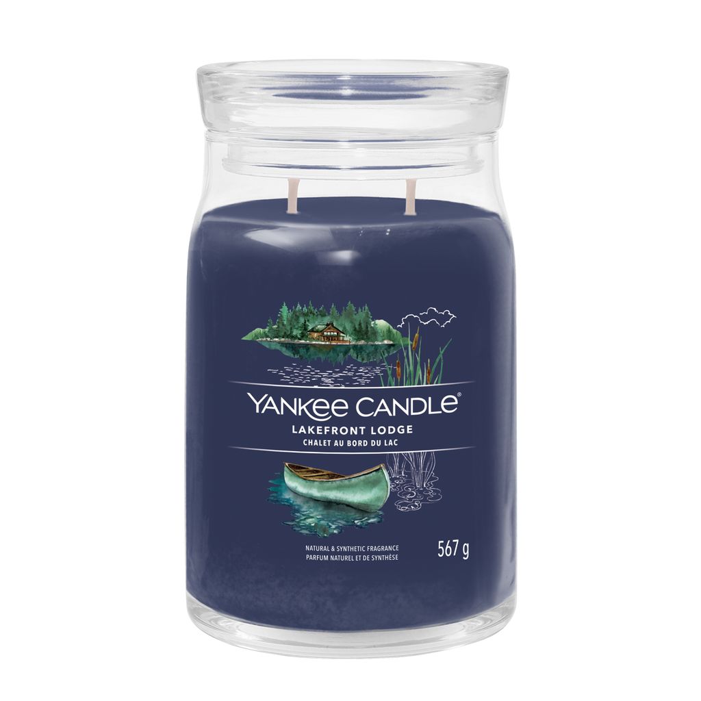 Yankee Candle - Lakefront Lodge Signature Candle ( cottage Image du produit 